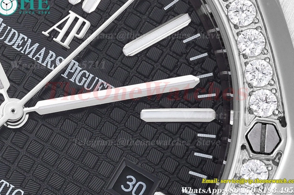 41mm Royal GDF LE SS Dial Oak 15400 MY8215 Black 0425